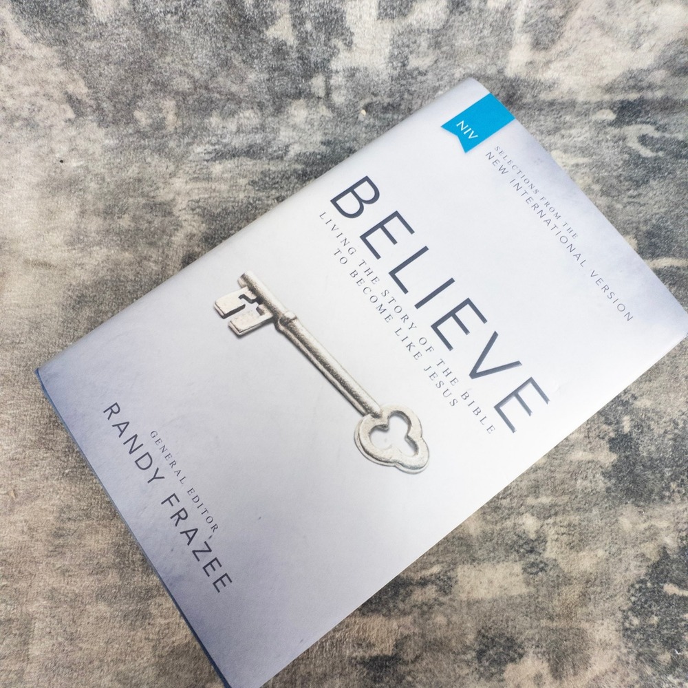 Believe Randy Frazee NIV Hardcover Bible Study Christian Living Zondervan